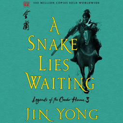 book cover for A Snake Lies Waiting