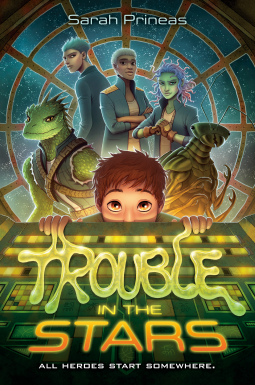 book cover for Trouble in the Stars