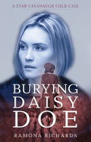 book cover for Burying Daisy Doe