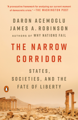 book cover for The Narrow Corridor
