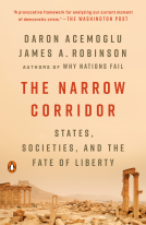 book cover for The Narrow Corridor