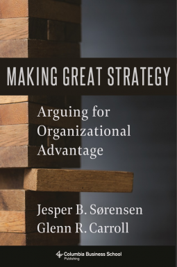 book cover for Making Great Strategy