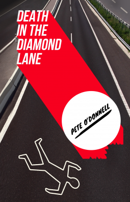 book cover for Death in the Diamond Lane