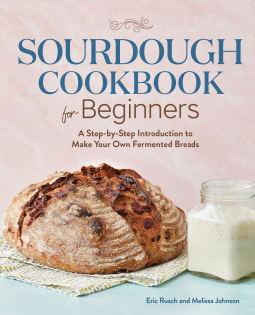 book cover for Sourdough Cookbook for Beginners