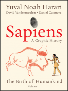 book cover for Sapiens: A Graphic History