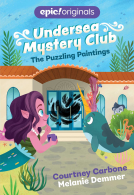 book cover for The Puzzling Paintings (Undersea Mystery Club Book 3)