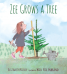 book cover for Zee Grows a Tree