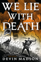 book cover for We Lie with Death