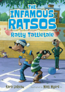 book cover for The Infamous Ratsos: Ratty Tattletale