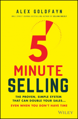 book cover for 5-Minute Selling