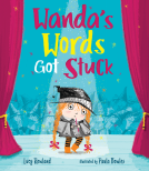 book cover for Wanda's Words Got Stuck