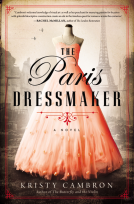 book cover for The Paris Dressmaker