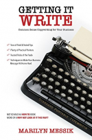 book cover for Getting It Write