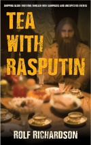 book cover for TEA WITH RASPUTIN