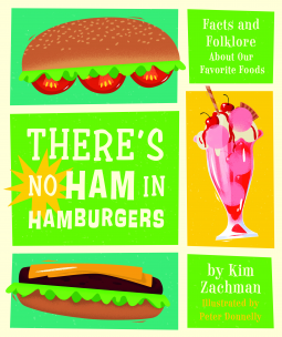 book cover for There's No Ham in Hamburgers