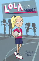 book cover for Lola in the Middle