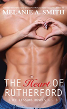 book cover for The Heart of Rutherford: Life Lessons Novels 1 – 3