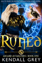 book cover for Runed