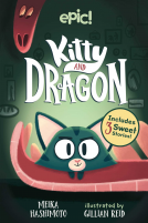 book cover for Kitty and Dragon