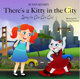 book cover for There's a Kitty in the City-Doing the Cha Cha Cha!