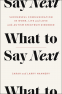 Cover Image: What to Say Next