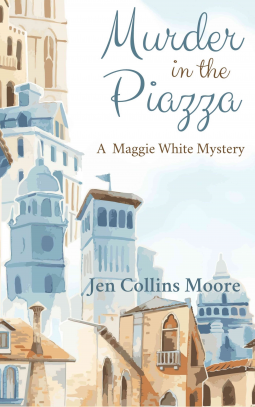 book cover for Murder in the Piazza
