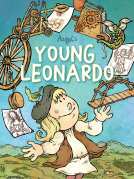 book cover for Young Leonardo