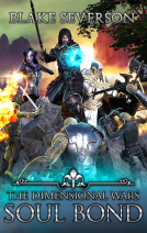 book cover for Soul Bond - a LitRPG gaming adventure