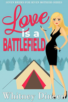 book cover for Love is a Battlefield