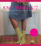 book cover for Knitting 24/7