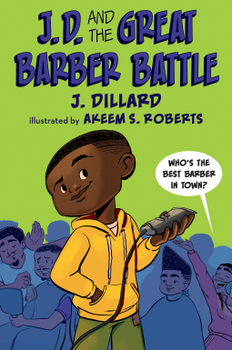 book cover for J.D. and the Great Barber Battle