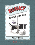 book cover for Binky Takes Charge