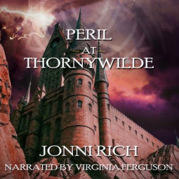 book cover for Peril at Thornywilde