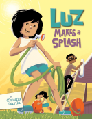 book cover for Luz Makes a Splash