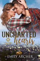 book cover for Uncharted Hearts: a small town romantic adventure