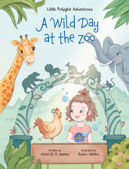 book cover for A Wild Day at the Zoo