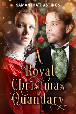 book cover for A Royal Christmas Quandary