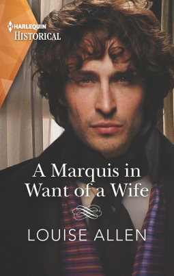 book cover for A Marquis in Want of a Wife