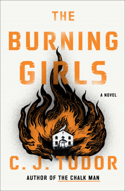 book cover for The Burning Girls