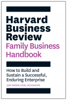 book cover for Harvard Business Review Family Business Handbook