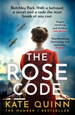 book cover for The Rose Code