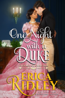 book cover for One Night with a Duke
