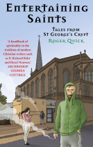 book cover for Entertaining Saints