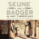 book cover for Skunk and Badger