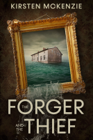 book cover for The Forger and the Thief