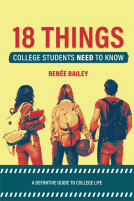 book cover for 18 Things College Students Need to Know