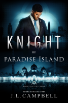 book cover for Knight of Paradise Island