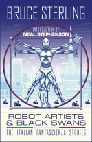 book cover for Robot Artists and Black Swans