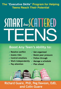 book cover for Smart but Scattered Teens