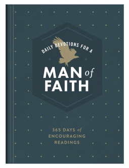 book cover for Daily Devotions for a Man of Faith